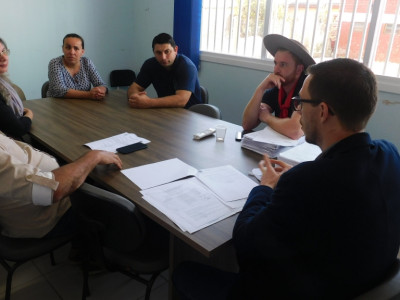 Reunião com os representantes do RPPS do Municipio.